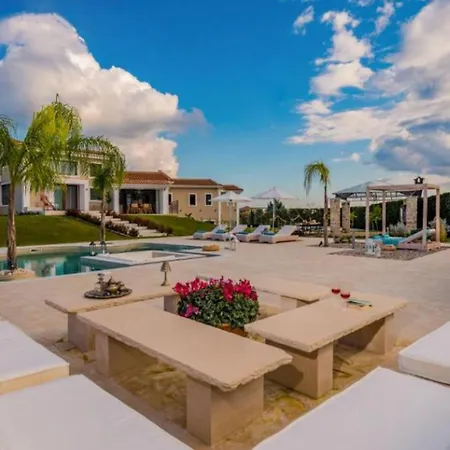 Villa Premium Zakynthos 5 Bedrooms Nezuko Spacious Furnished Sun Terrace Outdoor Dining And Sitting Area Private Outdoor Pool And, Sarakinadhon