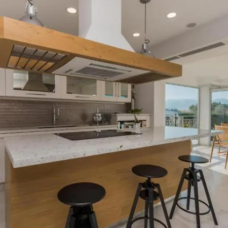 Premium Zakynthos 5 Bedrooms Nezuko Spacious Furnished Sun Terrace Outdoor Dining And Sitting Area Private Outdoor Pool And,